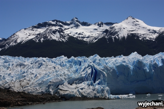 01 Perito Moreno - spacer - zblizamy sie do poczatku lodu