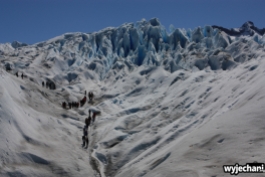02 Perito Moreno - spacer - byli inni przed nami